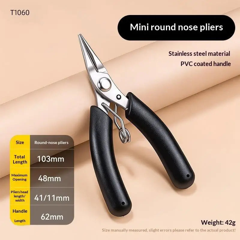 Mini Needle Nose Pliers – Stainless Steel Jewelry Making Tool