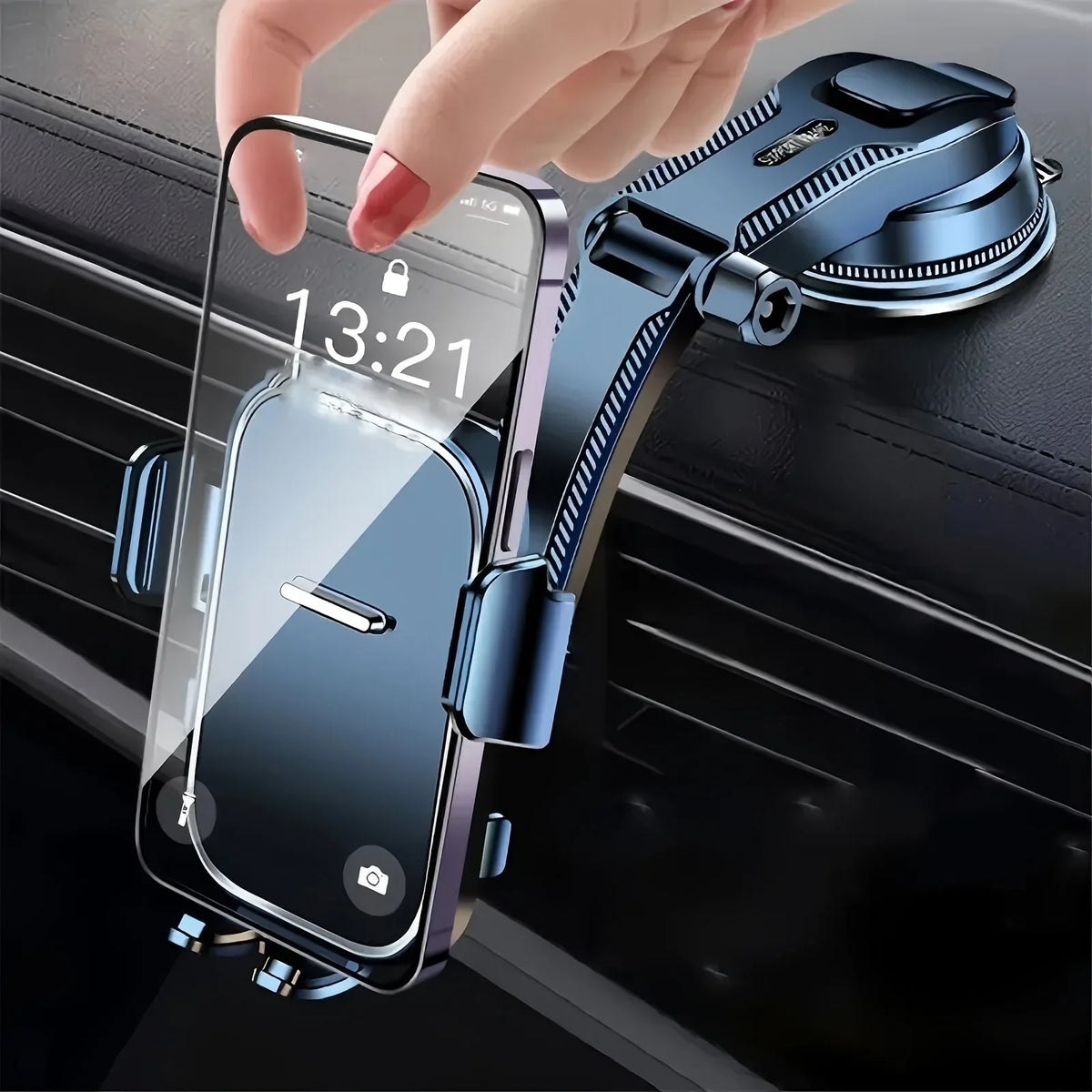 360° Gravity Car Phone Holder | Dashboard & Air Vent Mount