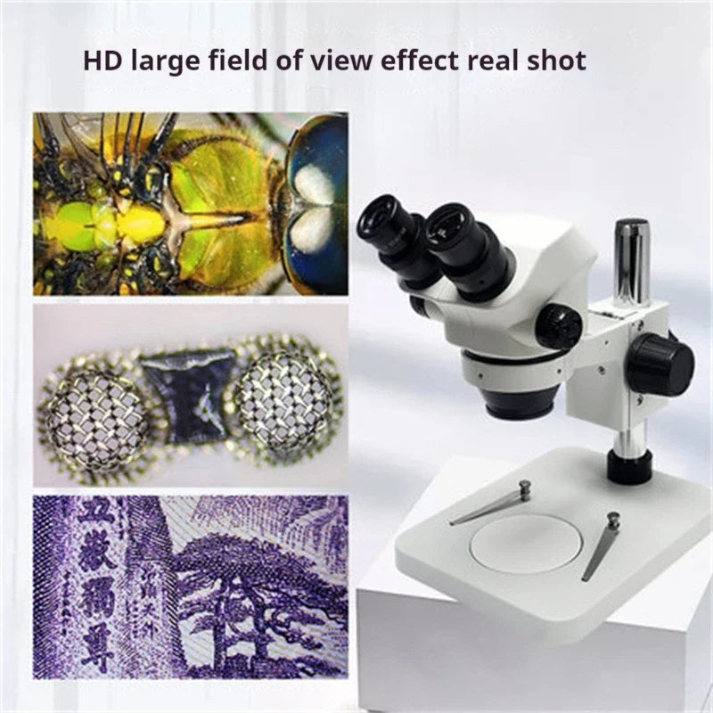7–45X Binocular Stereo Microscope – PCB & Electronics Inspection