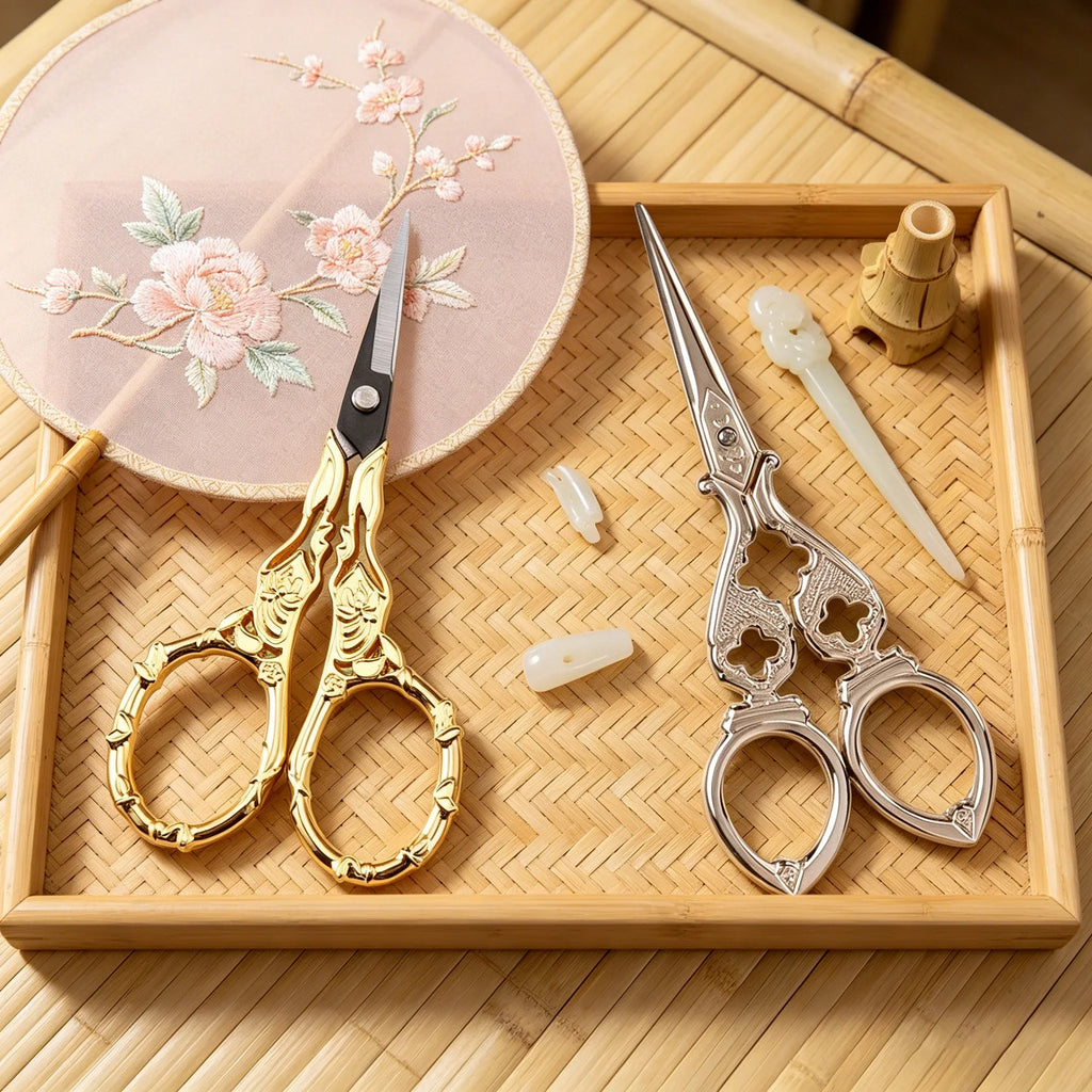 Premium Sewing Scissors – Sharp Embroidery & Fabric Craft Scissors