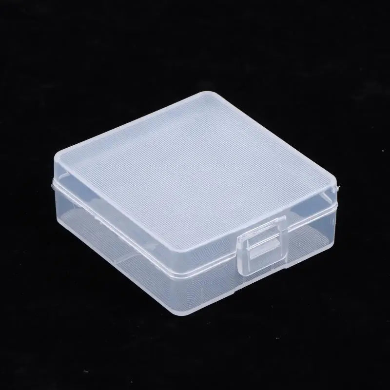 9V Battery Storage Case Set of 5 – Transparent Plastic Holder