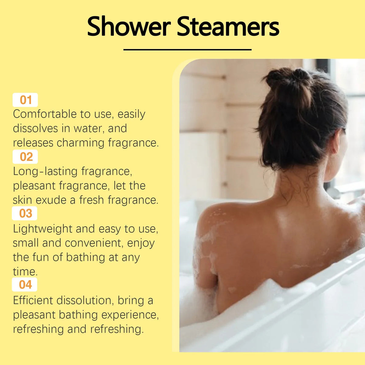 OceAura Aromatherapy Shower Tablets – Moisturizing & Fragrant