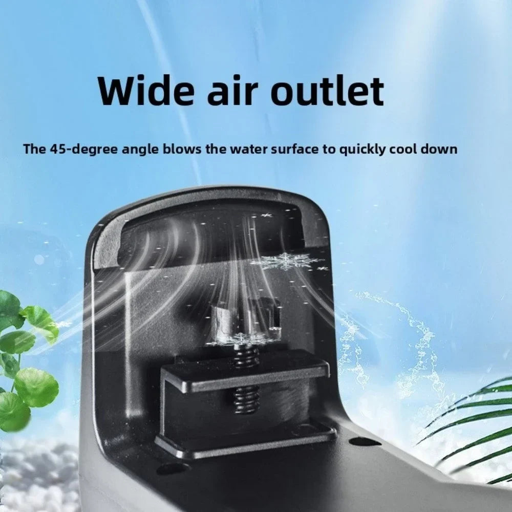 Dual Turbine USB Aquarium Chiller Fan – 3W Cooling System