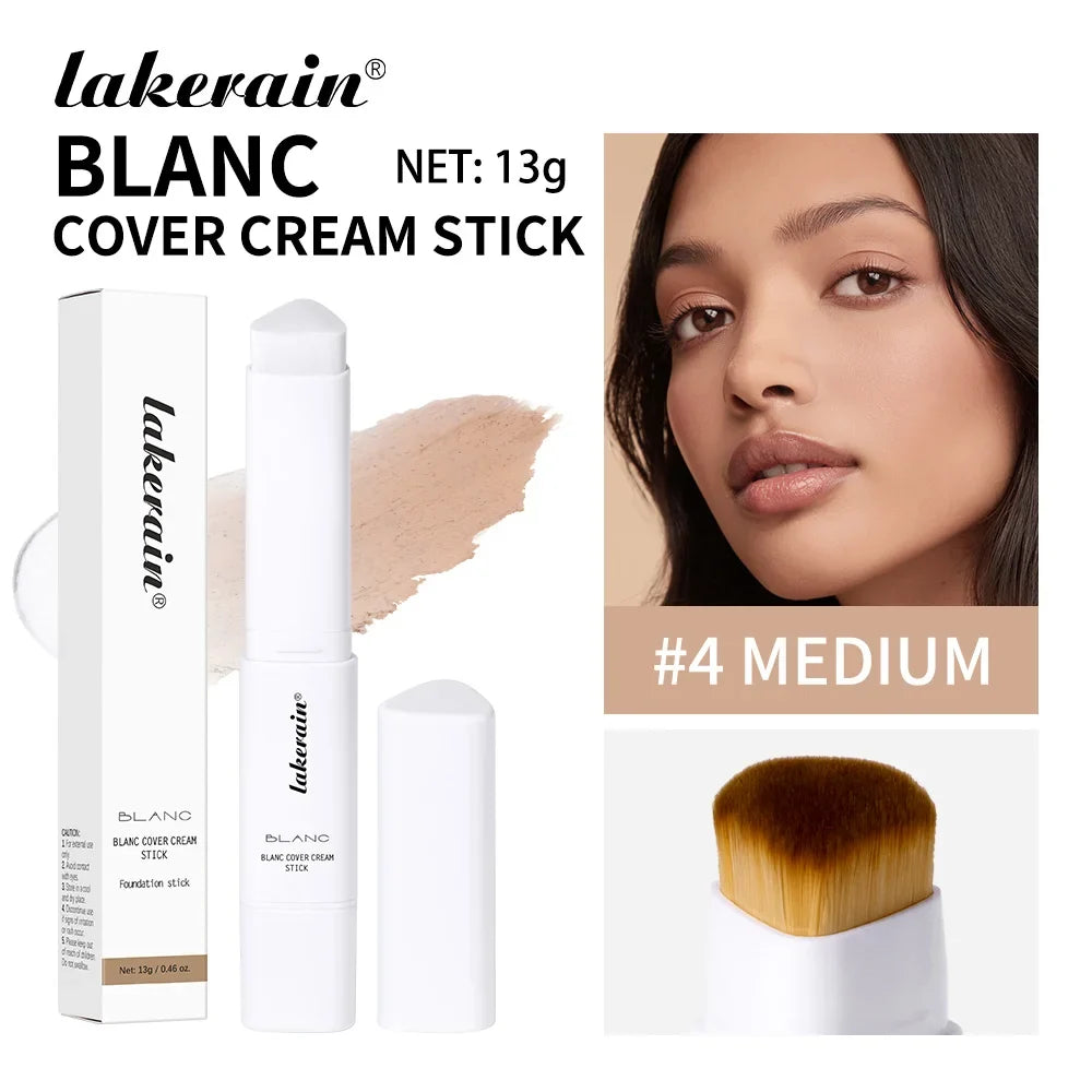 Lakerain Color-Changing Foundation Stick – Full Coverage Matte