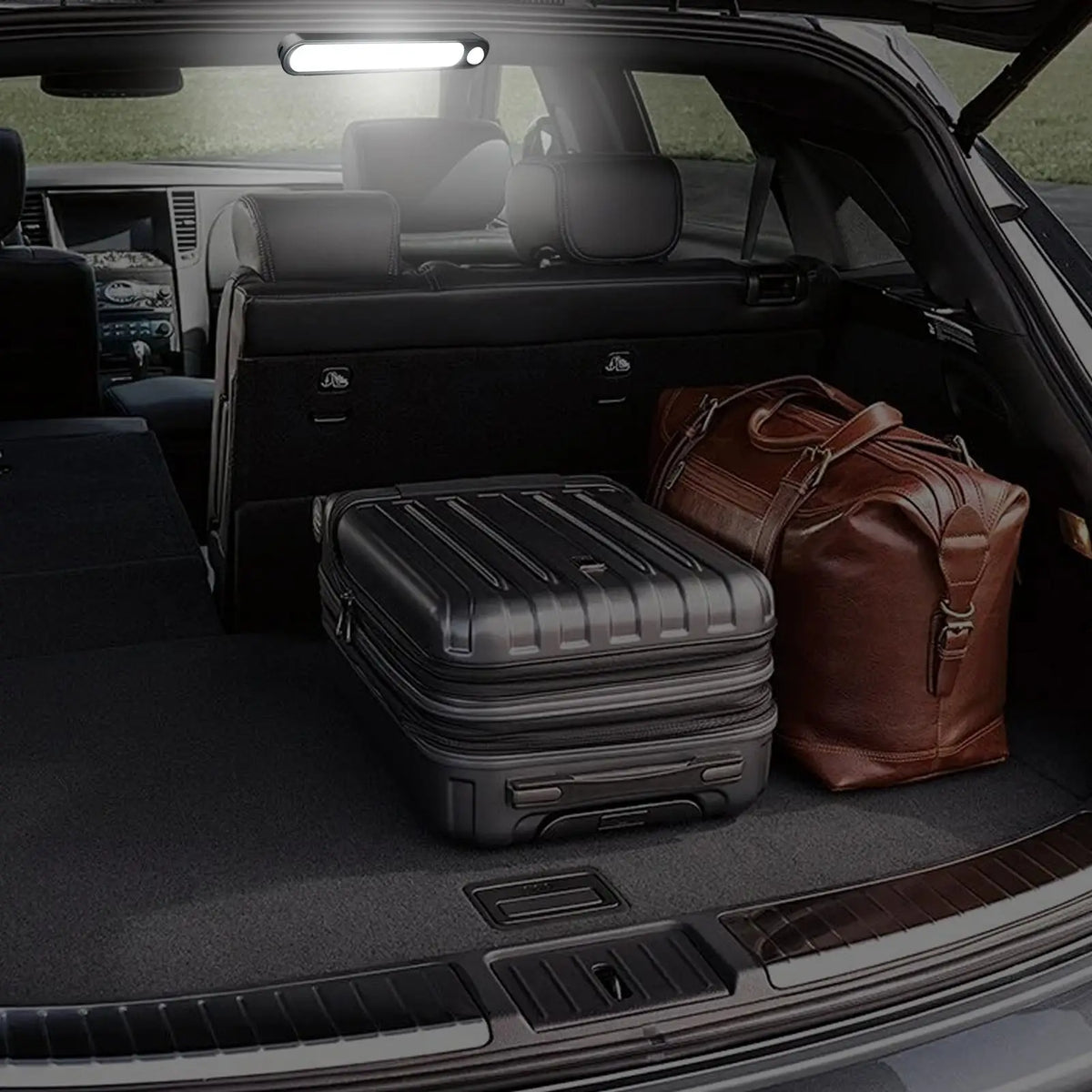 Magnetic USB Car Trunk Dome Light – 30 LED Auto Sensor