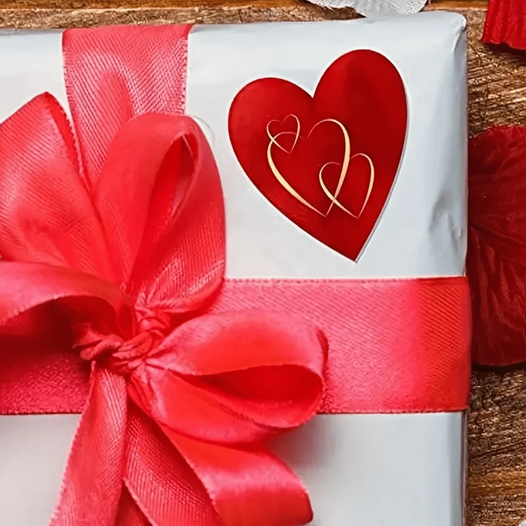 1000 Pcs Heart Sticker Roll – Journals, Gifts & Scrapbooking