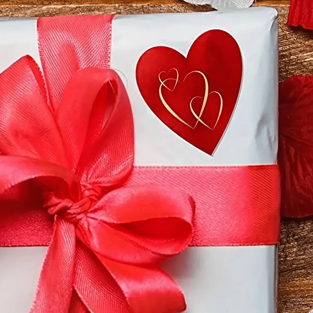 1000 Pcs Heart Sticker Roll – Journals, Gifts & Scrapbooking