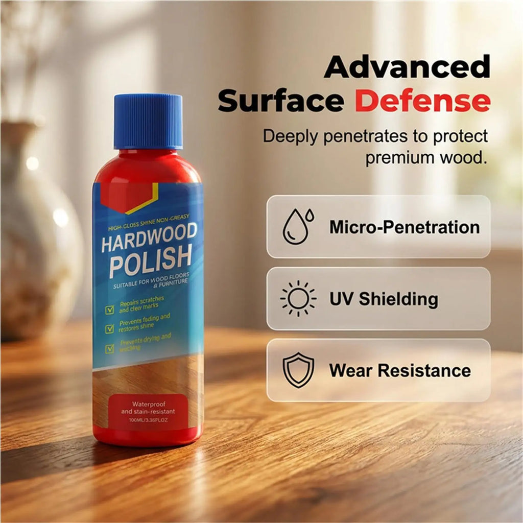 High Gloss Hardwood Floor Polish & Wood Restorer – 100ml