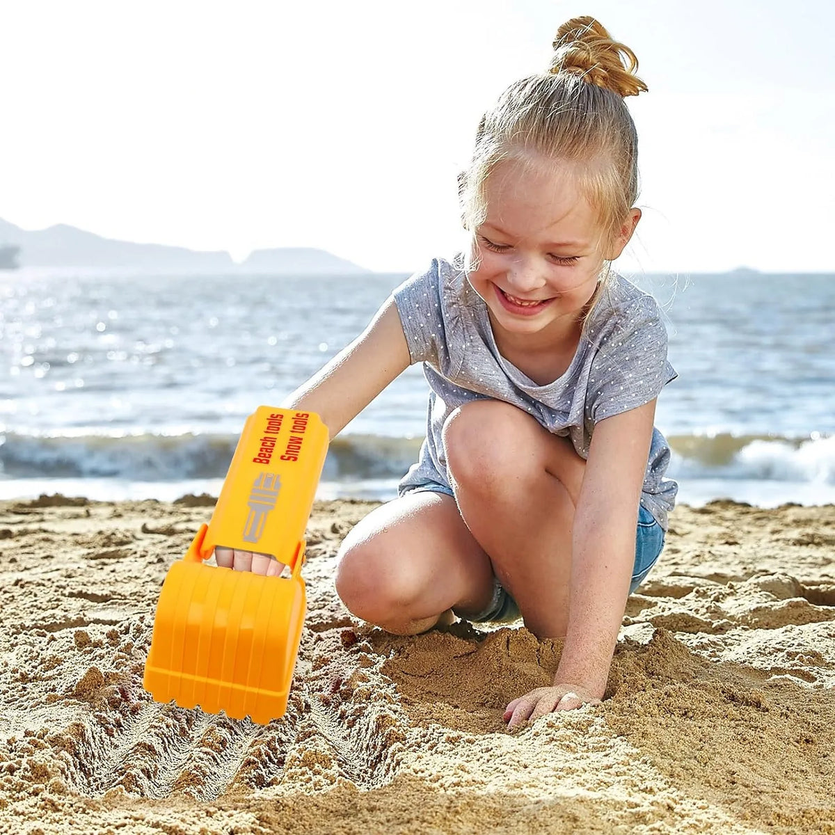 Kids Beach Sand Hand Digger Toy – Sandbox Shovel for Toddlers