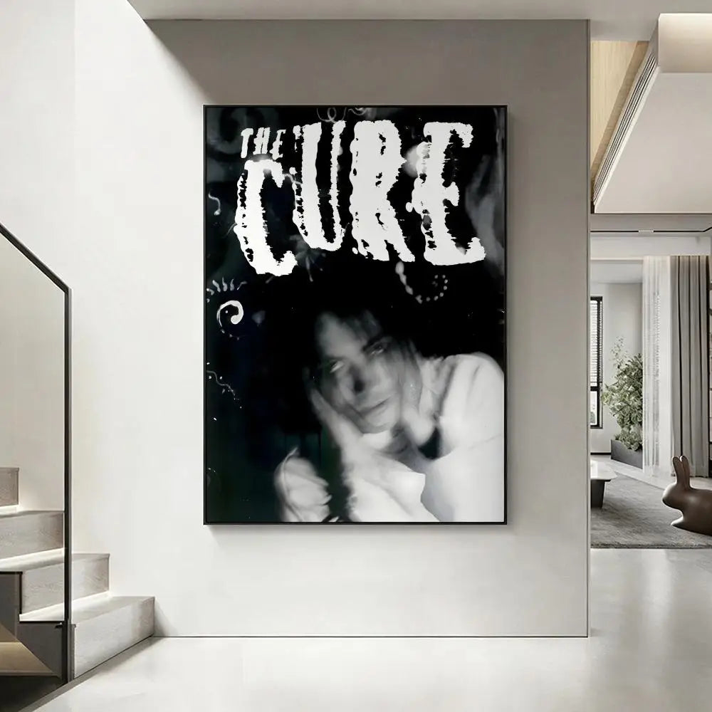 The C-Cure Band HD Art Poster – Waterproof Sticky Wall Decor