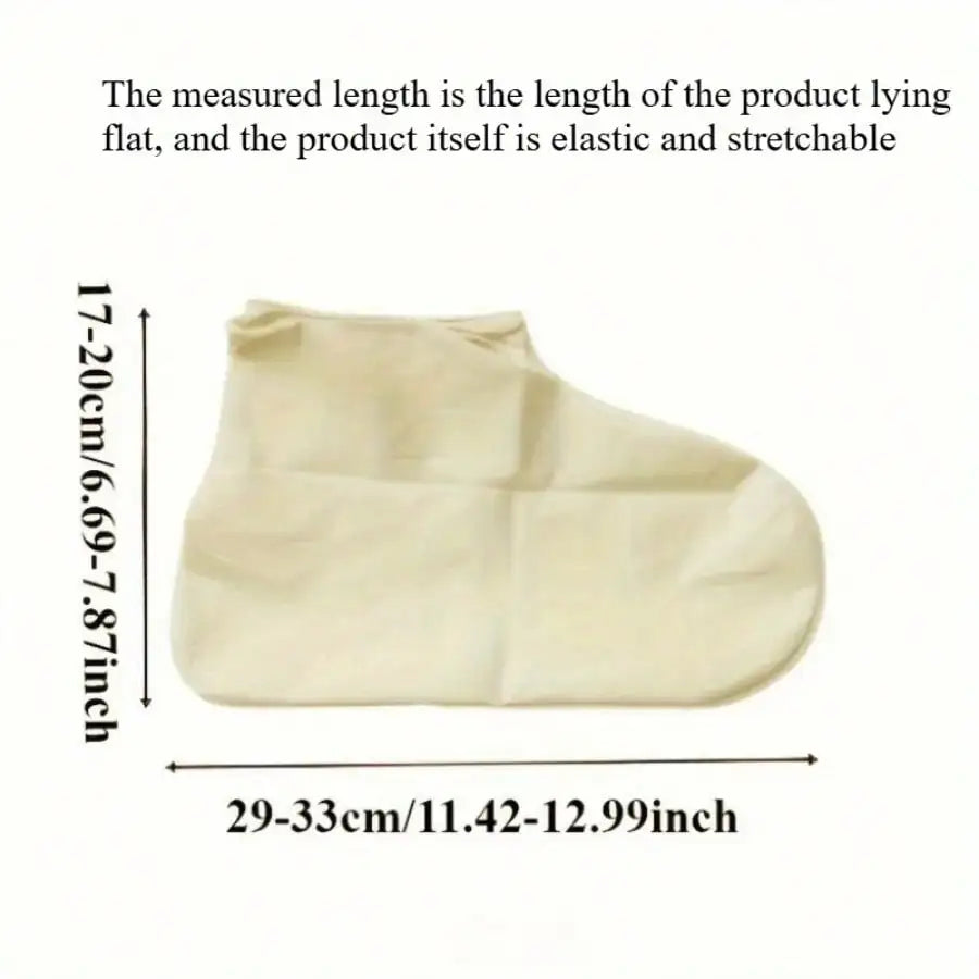 Latex Rain Boots Waterproof Shoe Cover Suitable Both Men Women