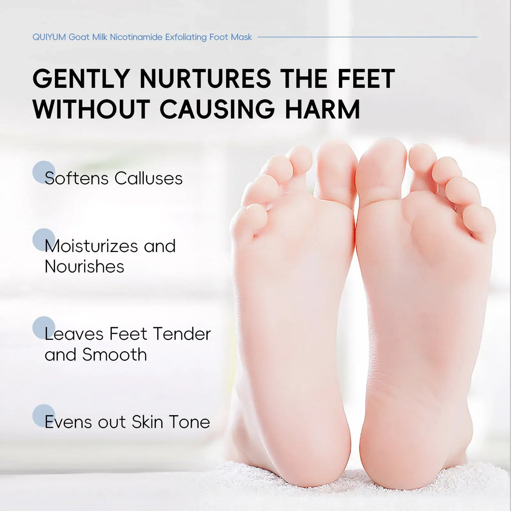 Exfoliating Foot Peel Mask Spa Socks – Smooth & Soft Feet