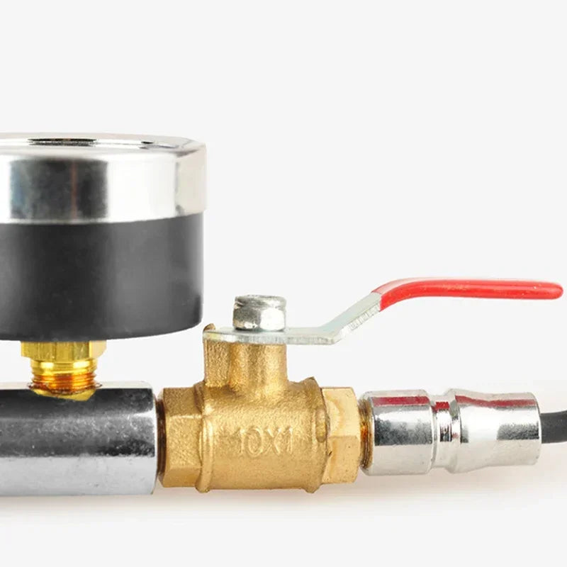 Tire Inflator Rod Car Truck Vehicles Pressure Gauge Manometro Repair