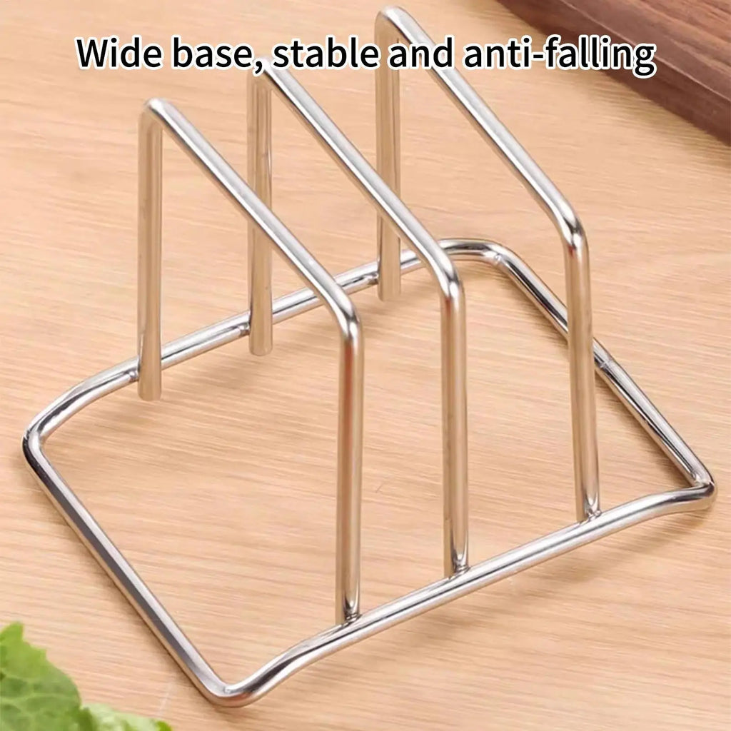 Cutting Board Holder Stand Stainless Steel Organizer Cookie Sheet