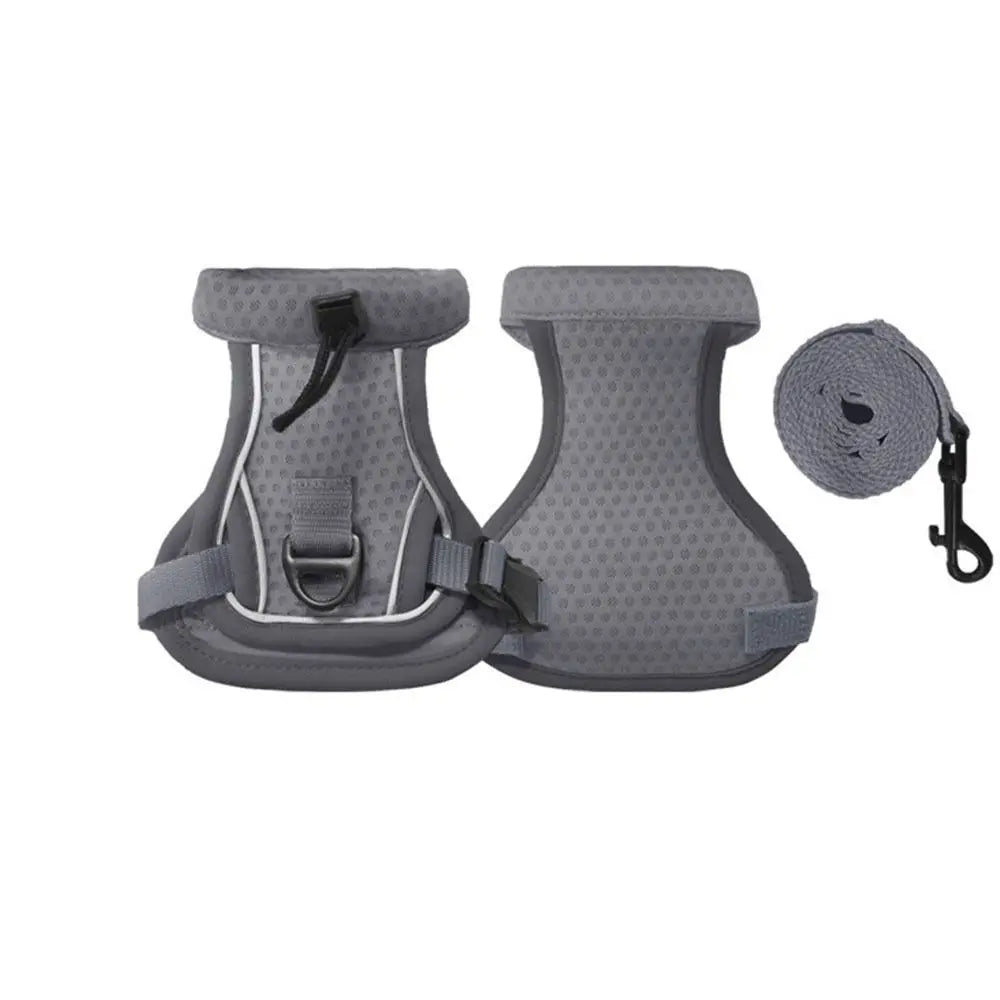 Reflective Cat Harness Vest – Adjustable & Escape-Proof