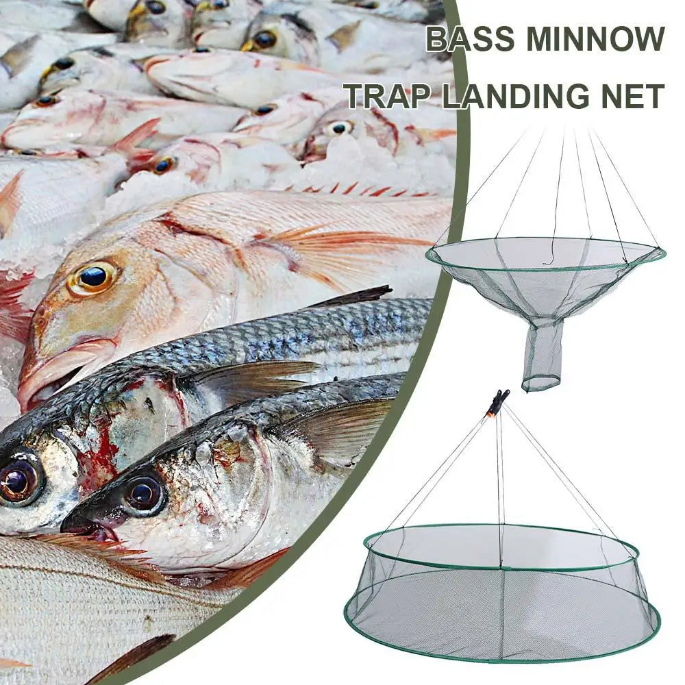 Retractable Drop Net – Crayfish, Shrimp & Crab Fishing Trap