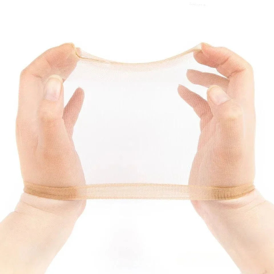Invisible HD Wig Cap – Soft Breathable Elastic Stocking Cap