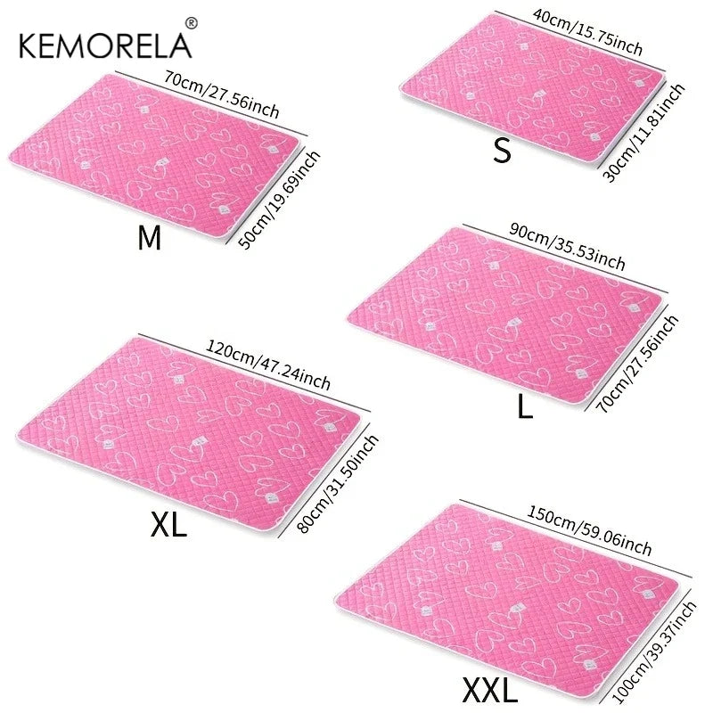 KEMORELA 2-Pack Washable Dog Training Mat – Car & Home