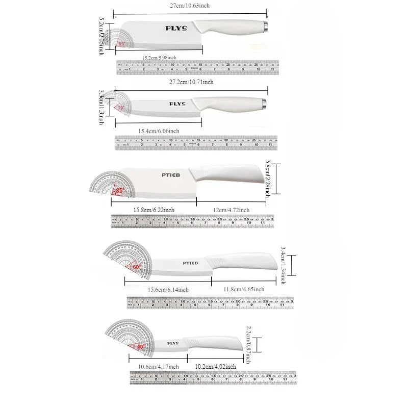 Ceramic Kitchen Knife – Sharp Vegetable & Fruit Blade
