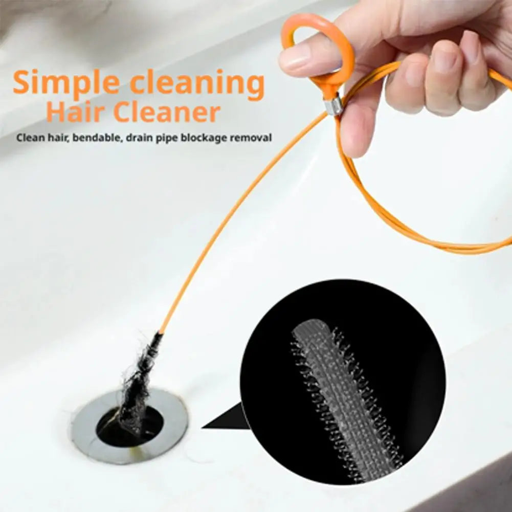 Car Sunroof Drain Cleaner Brush Unclogging Blocked Tubes Tools Sewer