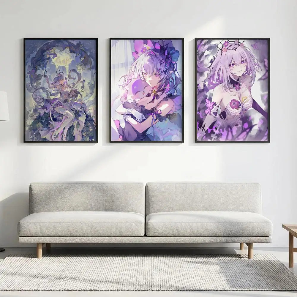 Castorice Anime Art Poster – HD Waterproof Wall Decor