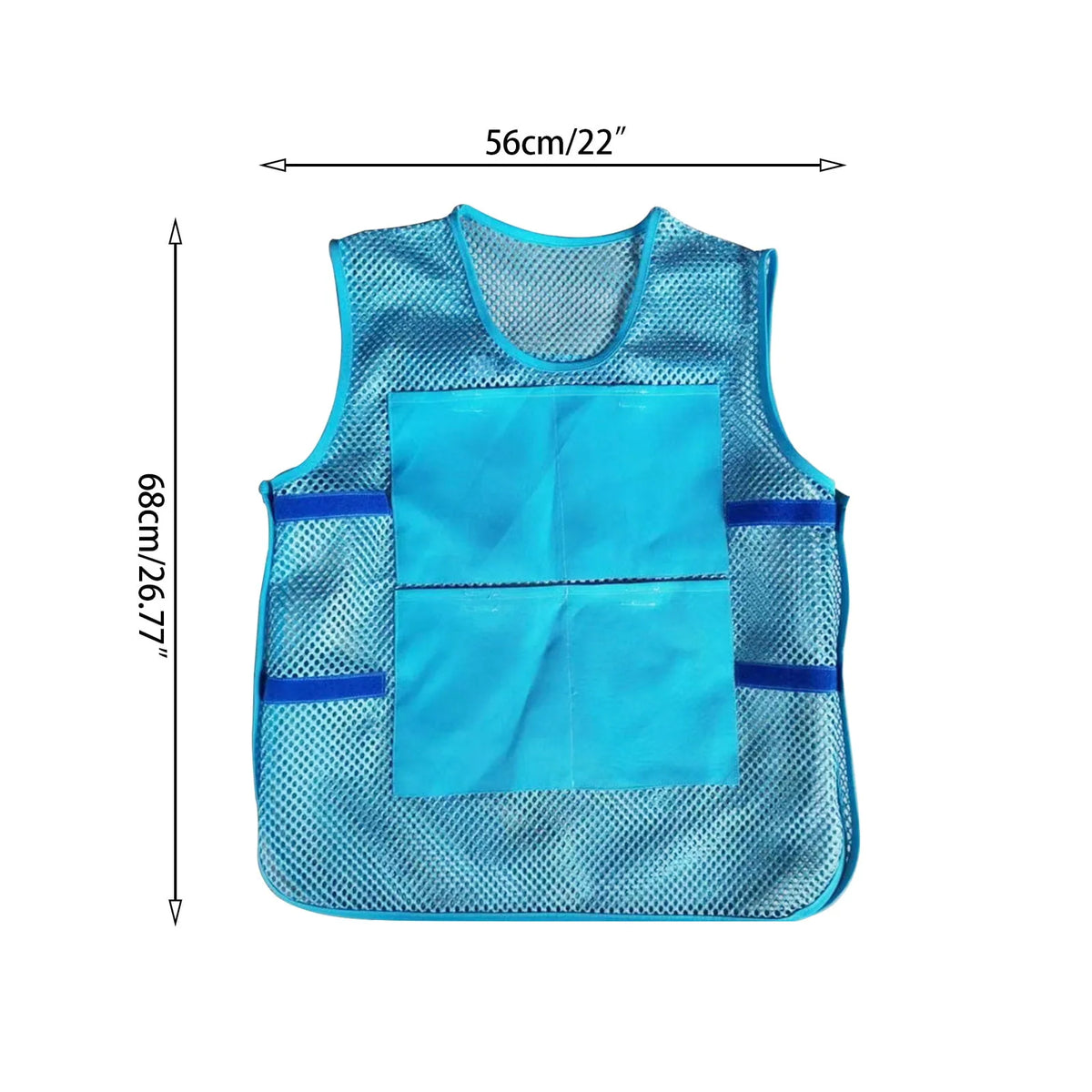 Ice Pack Cooling Vest with 8 Reusable Packs | Summer Outdoor