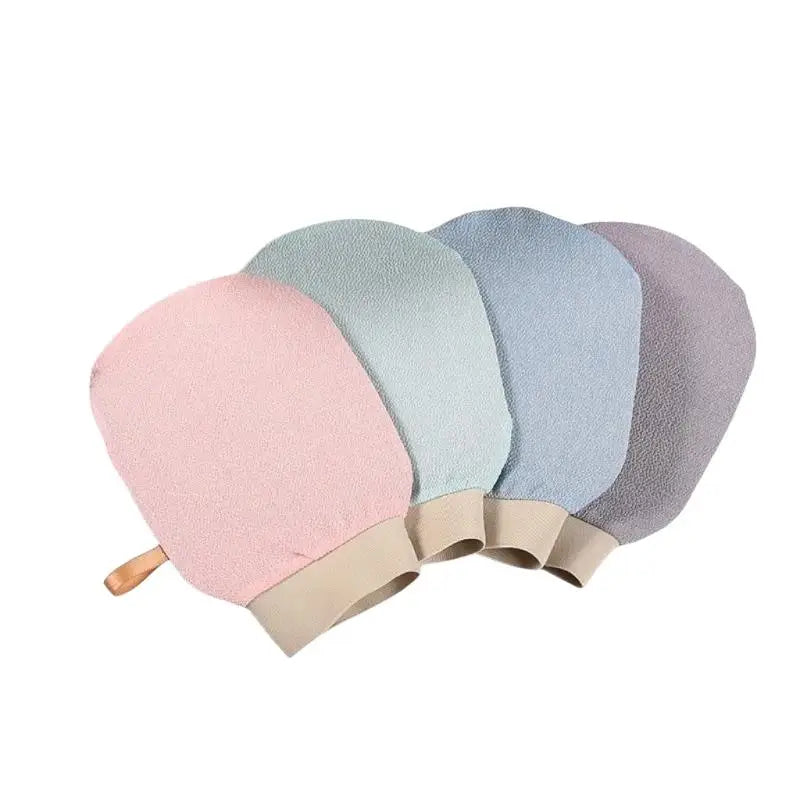Exfoliating Bath Gloves – Microfiber Scrub Gloves 4 Pack
