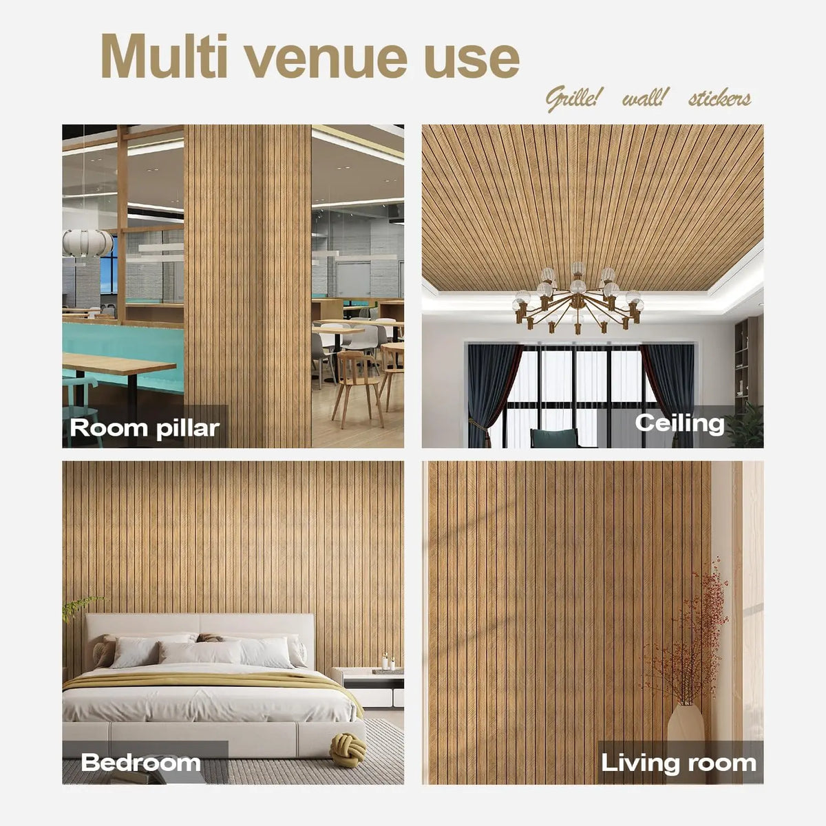 Brown Grid Peel & Stick Wallpaper | Waterproof Faux Plaid PVC