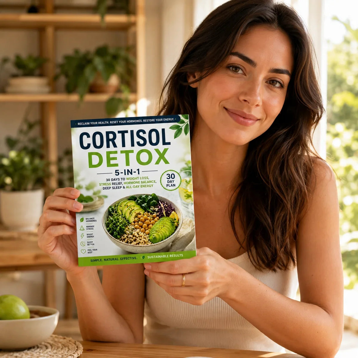 Cortisol Detox 5-in-1 30 Day Guide Weight Management Stress Relief