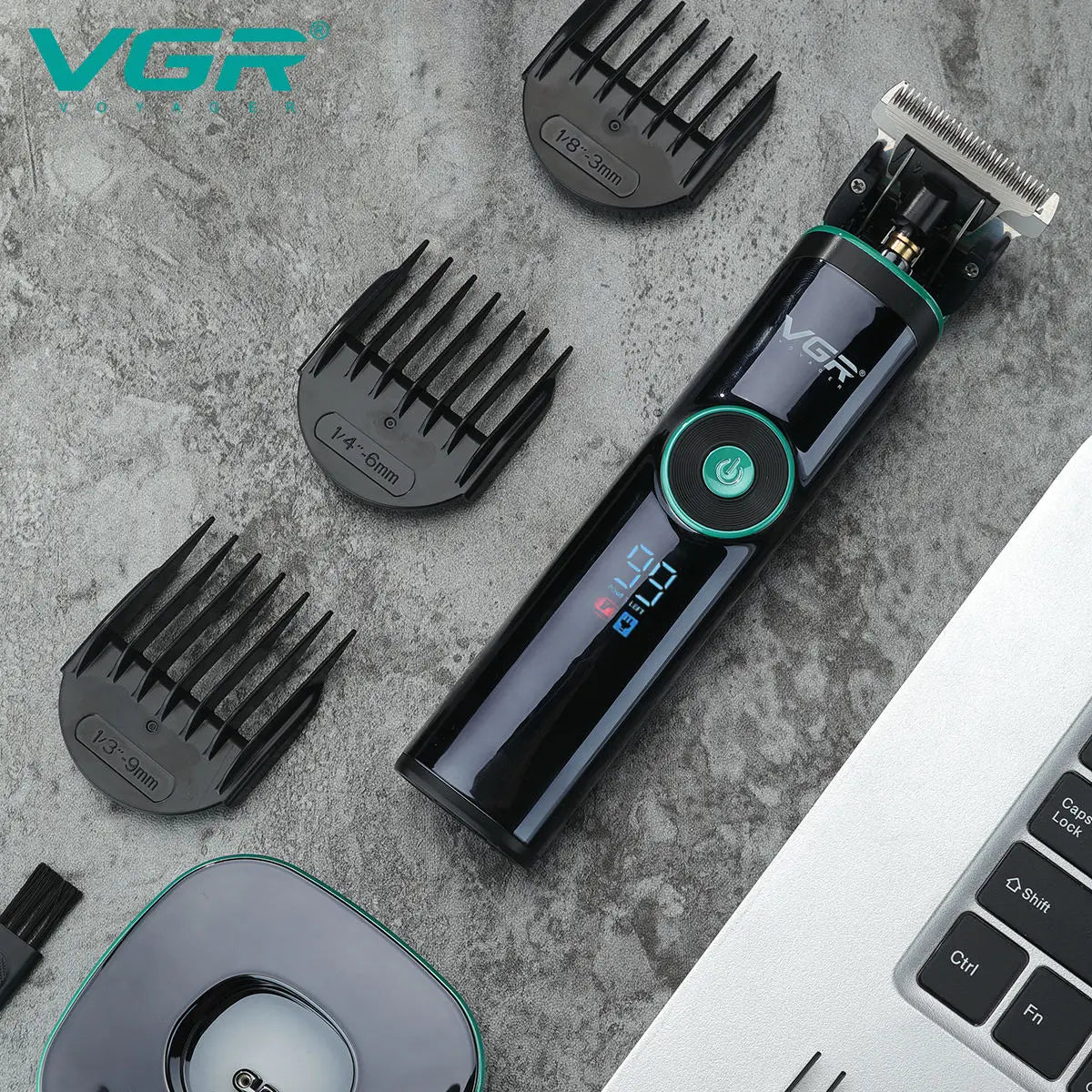 VGR V-256 Men's Hair Trimmer Set | 90-Min Cordless Grooming Kit