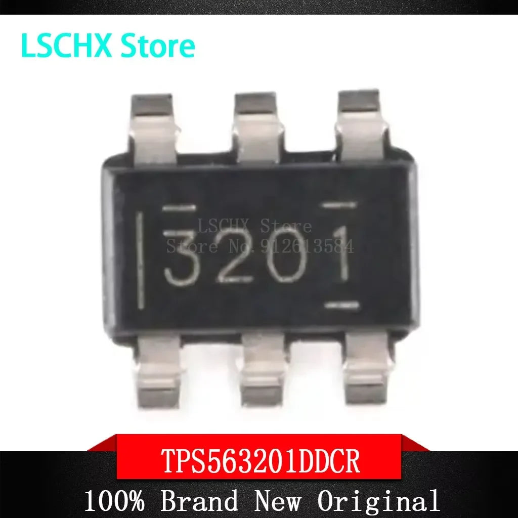 10pcs TPS5x DC-DC Buck Converter ICs – SMD Voltage Regulators