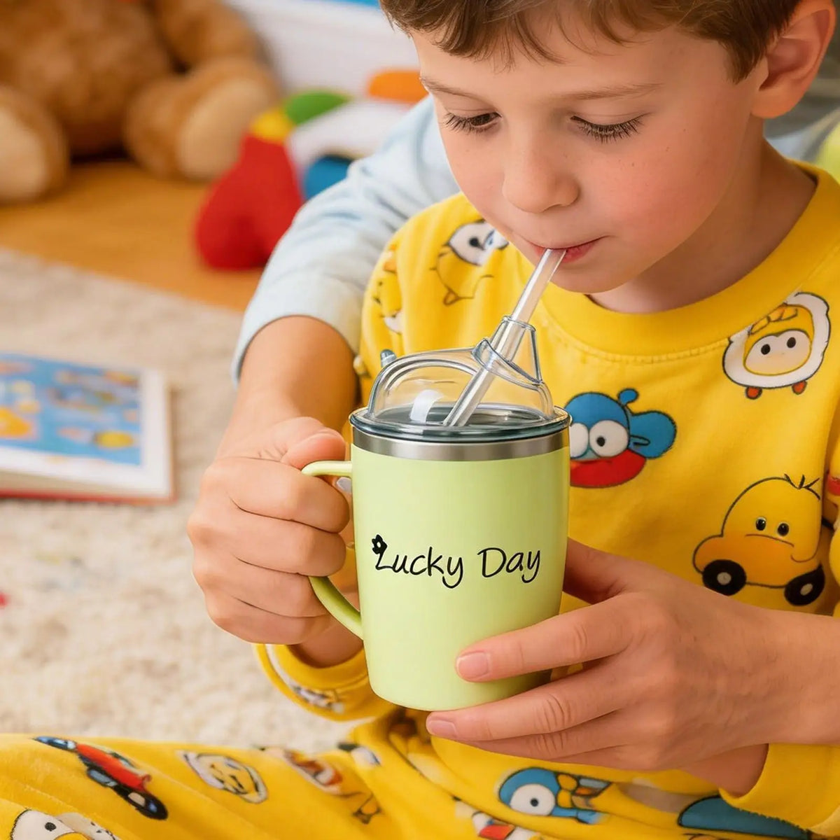 Adult Sippy Cup 350ml | Insulated for Seniors & Patients
