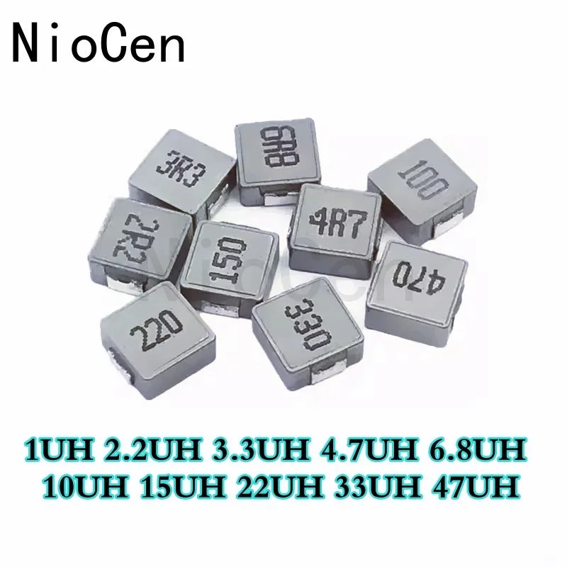 10PCS 0630 SMD Power Inductor 1µH–47µH | NioCen
