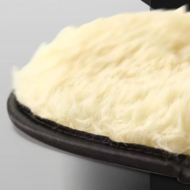 Plush Wool Car Wash Gloves – Auto & Motorcycle Cleaning Mitt