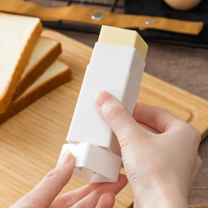 PP Butter Storage Container Rotating Bottom Anti Adhesion Spreading