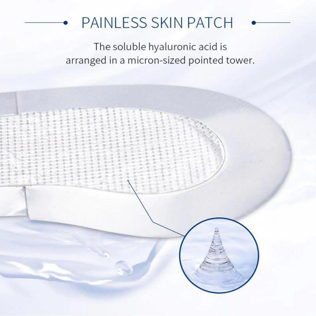 Hyaluronic Acid Microneedle Eye Patches – Firm & Brighten