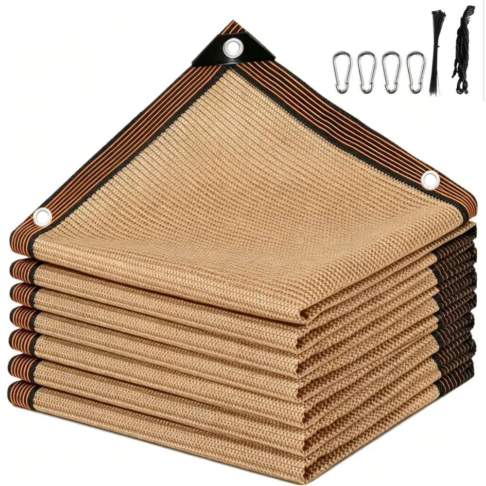 UV Sun Shade Net with Grommets | Garden & Outdoor Canopy