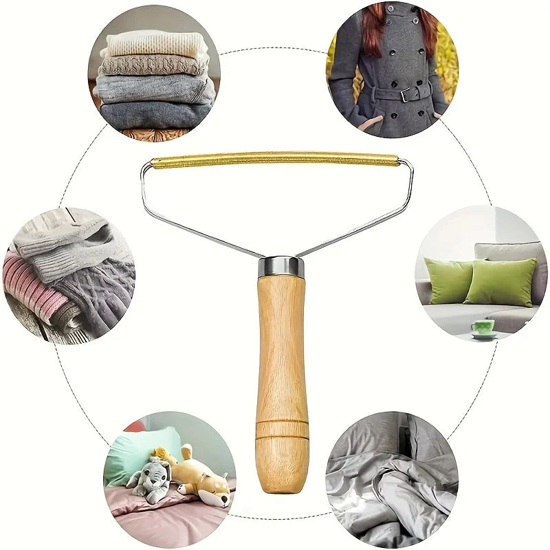 Pet Hair Cleaning Roller Lint Remover Pellet Scraper Clothes Coat