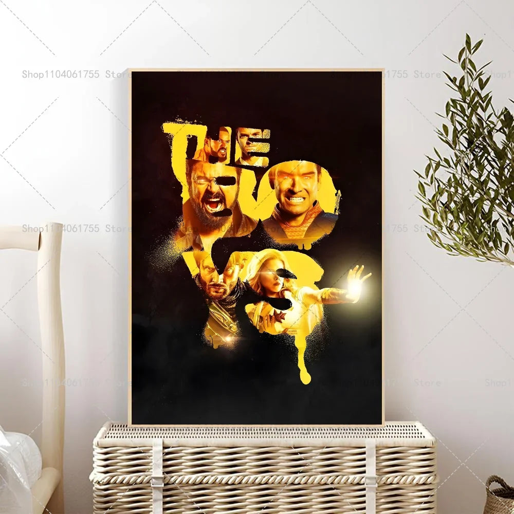 The Boys TV Show Wall Poster – Self-Adhesive Waterproof Art