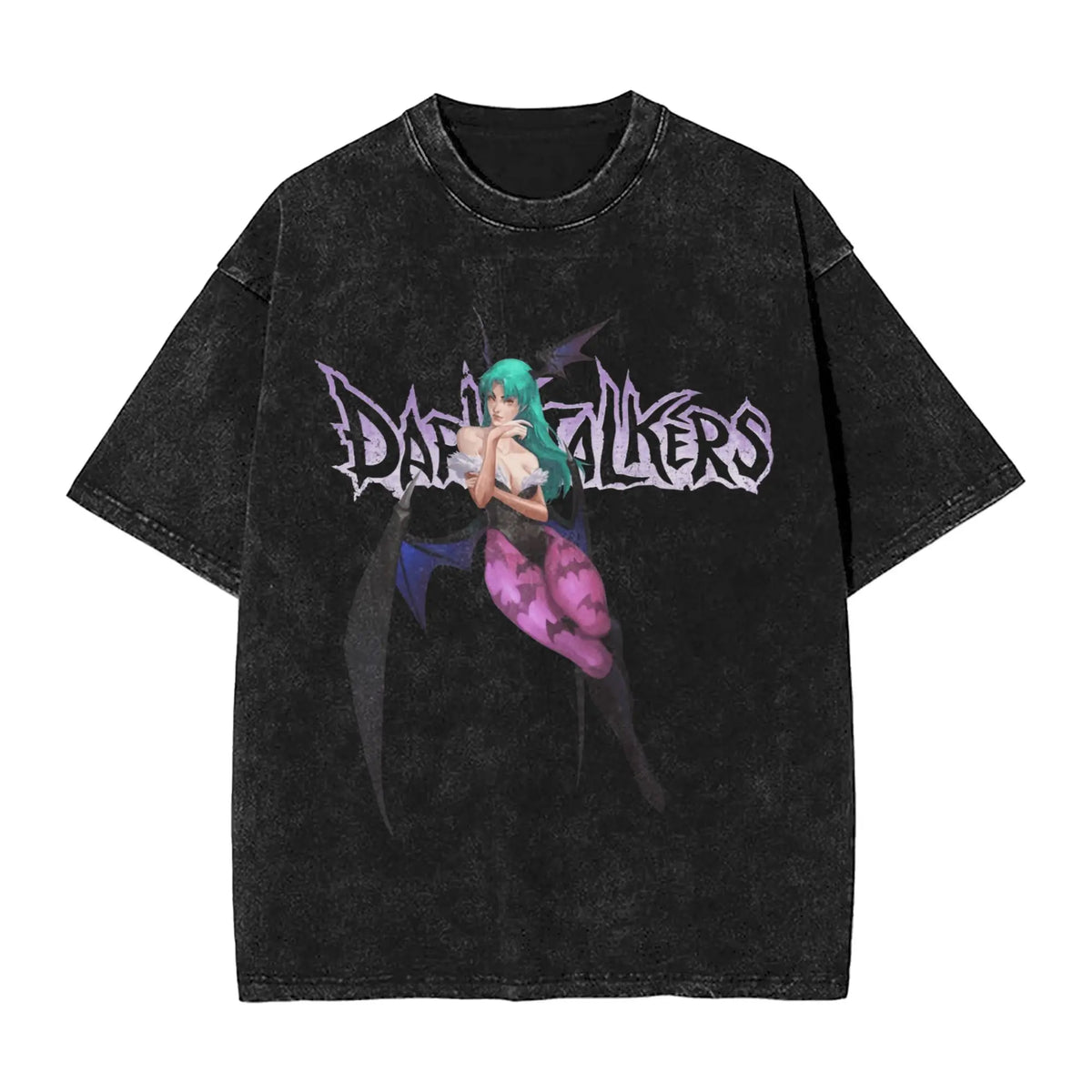Morrigan Aensland Men's Cotton Graphic Tee | Vampire Shirt
