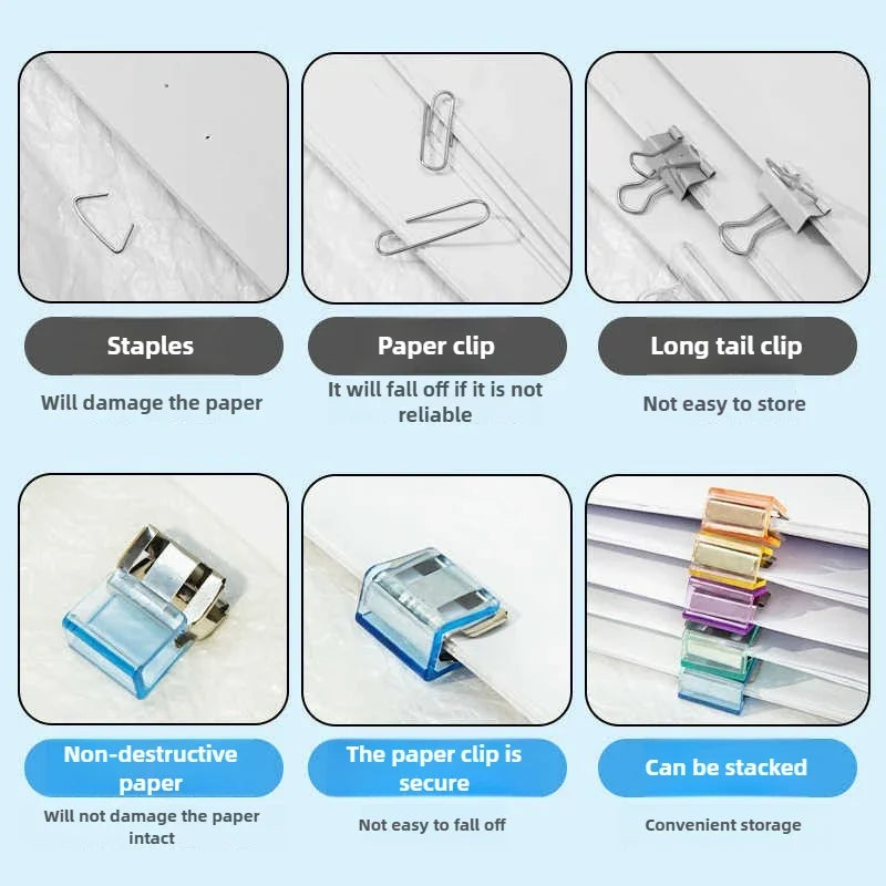 Anti-Slip U-Shape Clothing Clips for Pants, Sleeves & Sewing