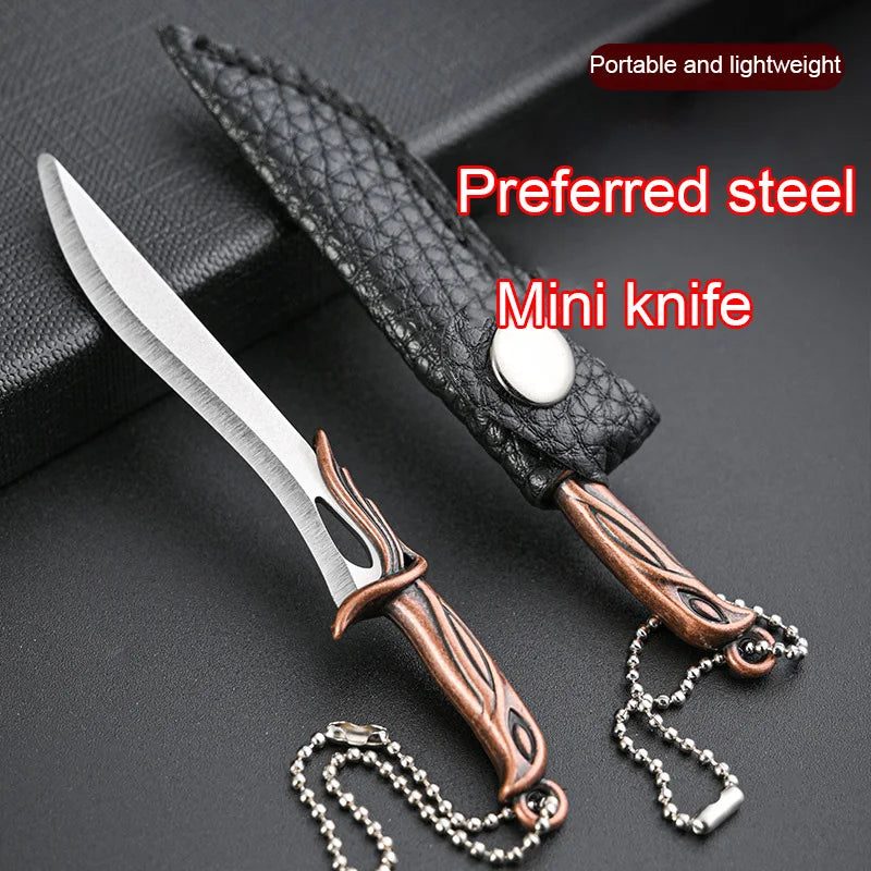 Mini Keychain Pocket Knife – Stainless Steel EDC Box Cutter