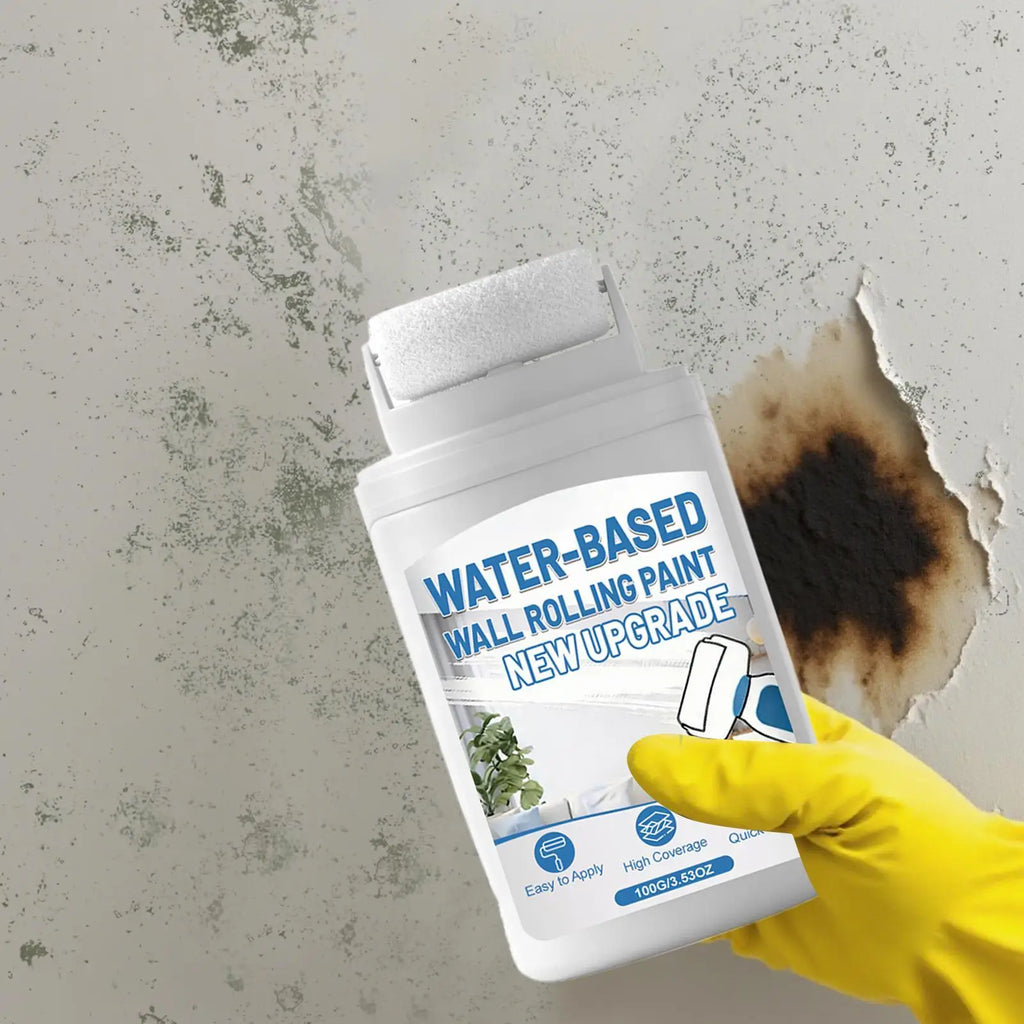 100g Fast-Dry White Touch-Up Paint with Built-In Roller