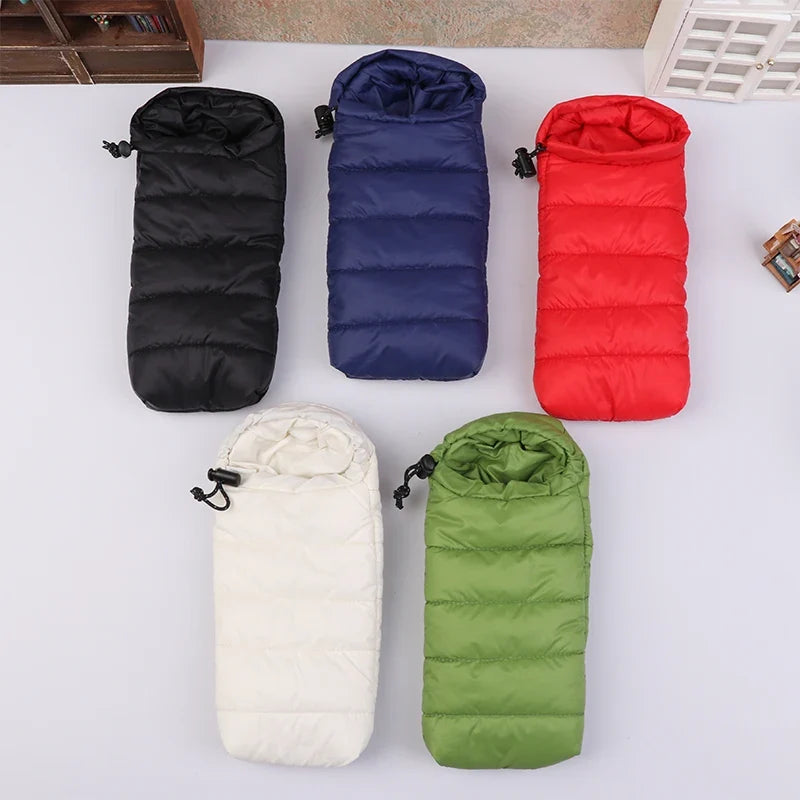 Miniature Dollhouse Sleeping Bag – Camping Scene Accessory