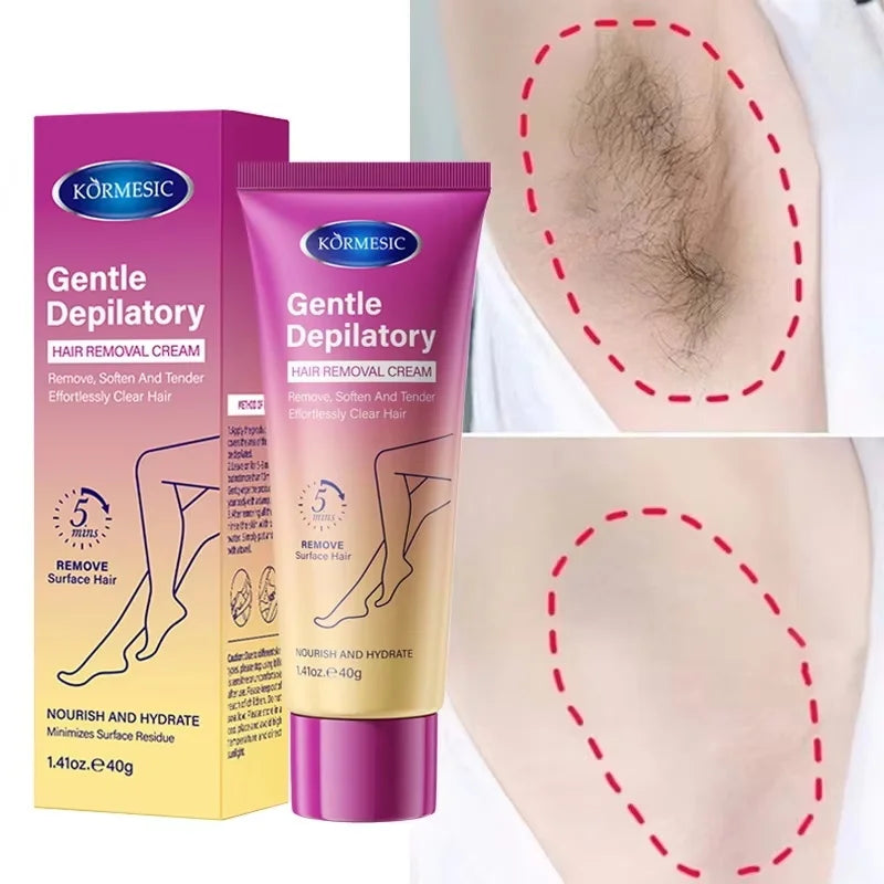 SADOER Hair Removal Cream & Growth Inhibitor – Body & Face