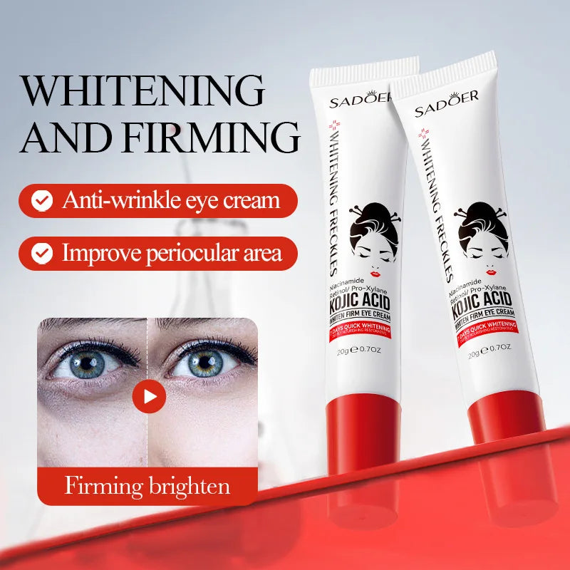 Kojic Acid & Retinol Eye Cream – Brightening & Firming