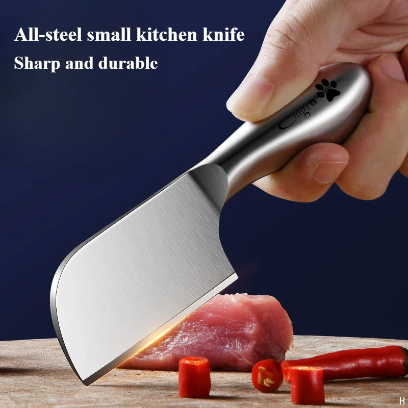 Mini Stainless Steel Kitchen Knife – Compact Fruit & Veggie Blade