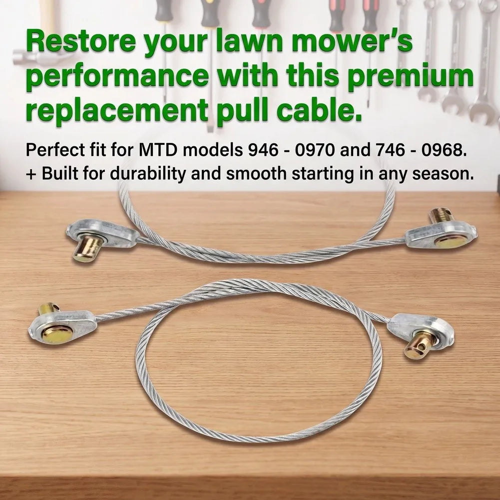 Lawn Mower Deck Lift Cable 16-1/4" for Craftsman Tractors