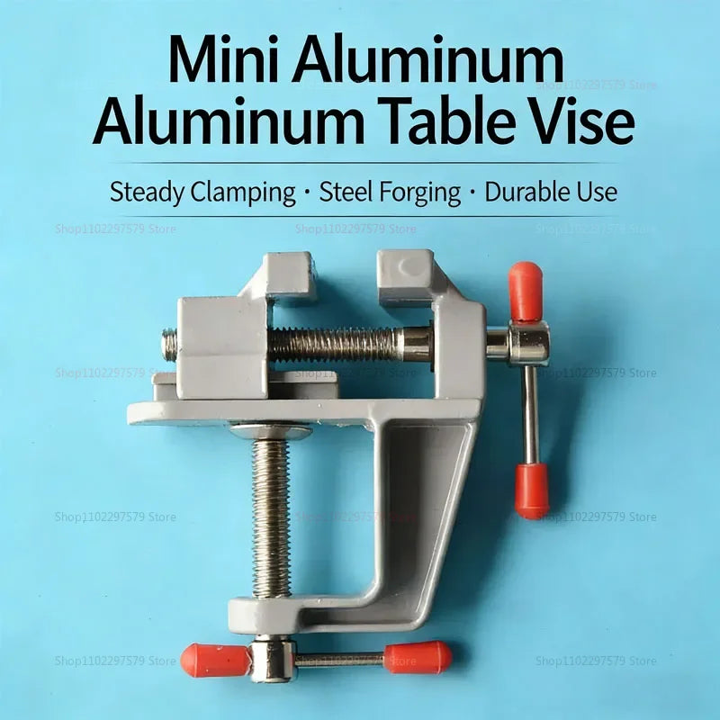 Mini Aluminum Bench Vise – Jeweler & Hobby Clamp Tool