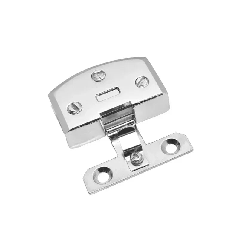 Zinc Alloy Glass Cabinet Hinge Silver | K845 K846 Replacement